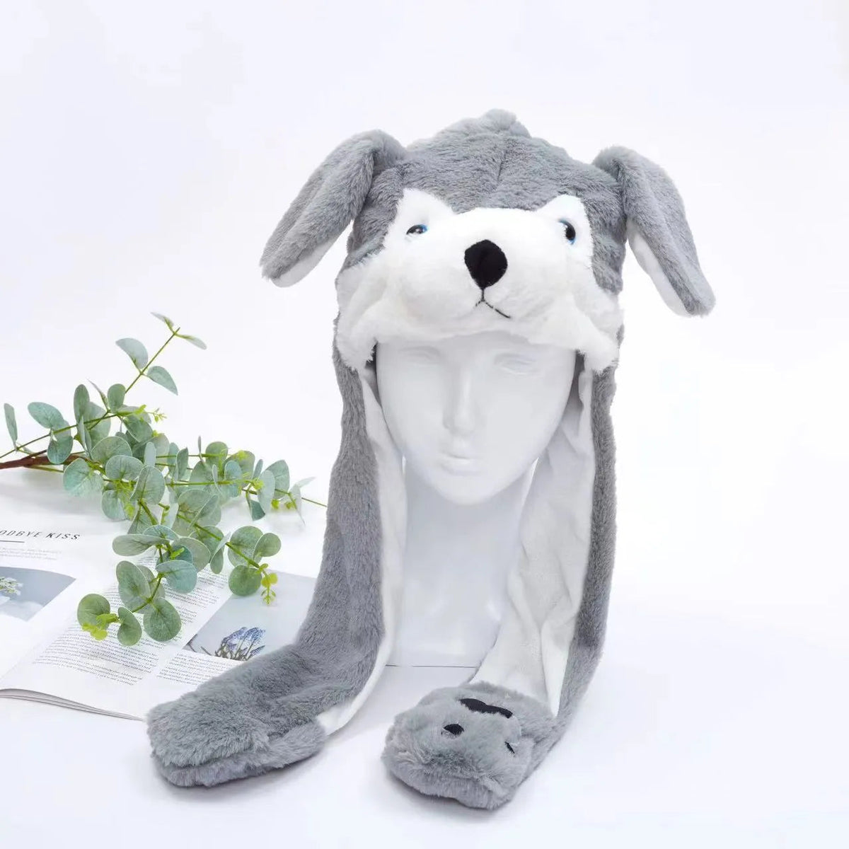 Unisex Hat with Moving Ears for Festive Occasions