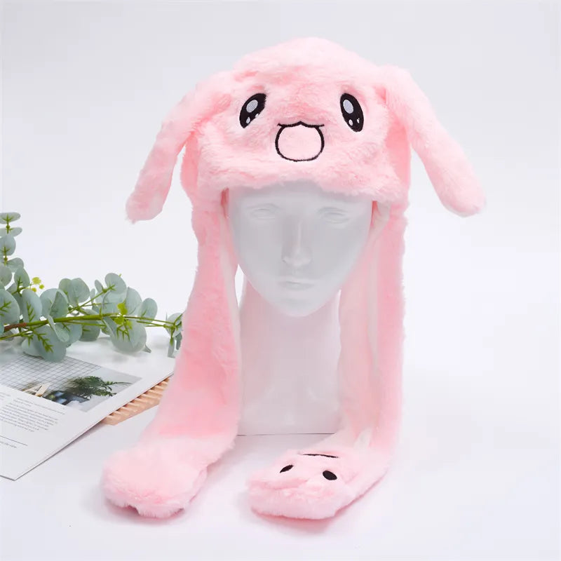 Unisex Hat with Moving Ears for Festive Occasions