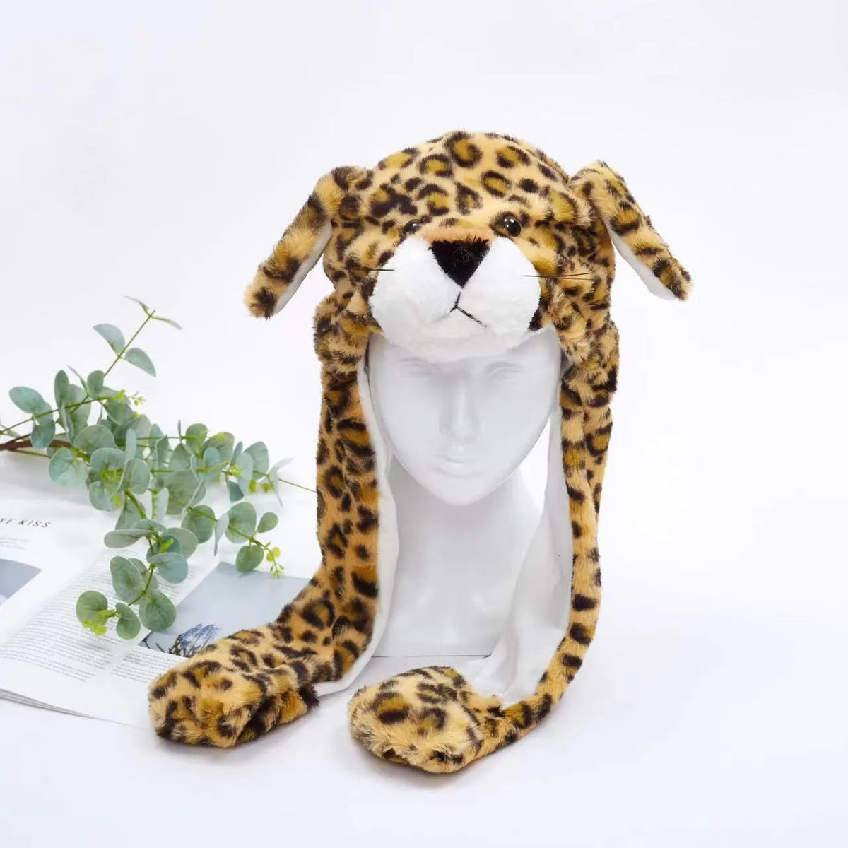 Unisex Hat with Moving Ears for Festive Occasions