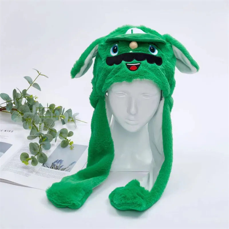 Unisex Hat with Moving Ears for Festive Occasions