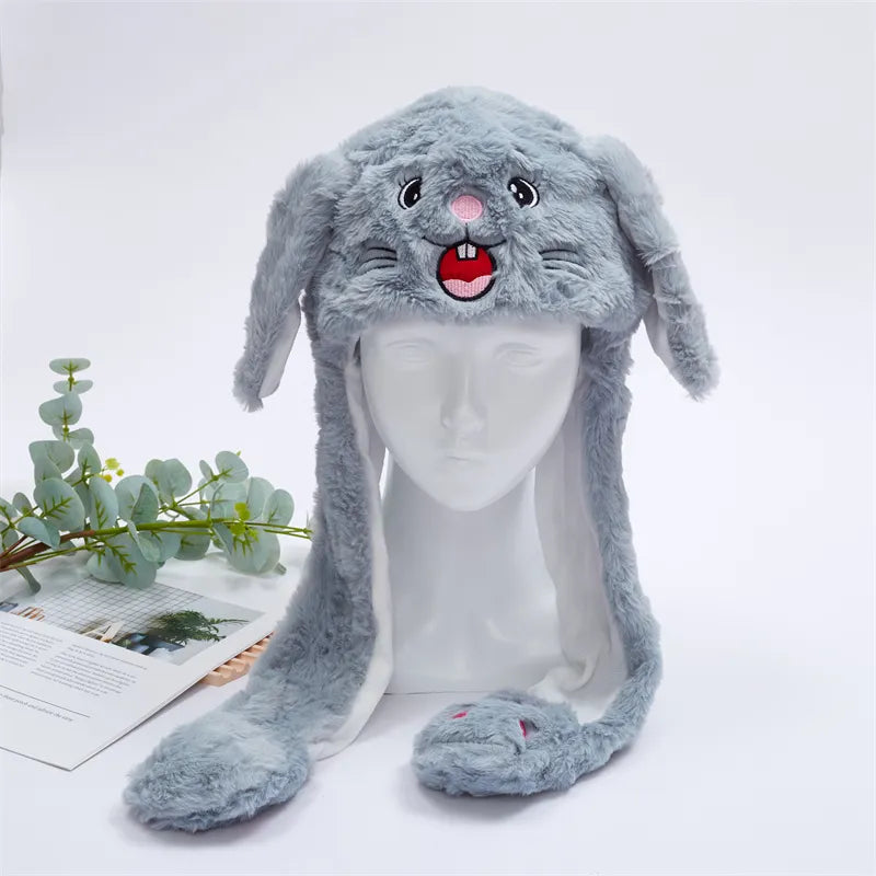 Unisex Hat with Moving Ears for Festive Occasions