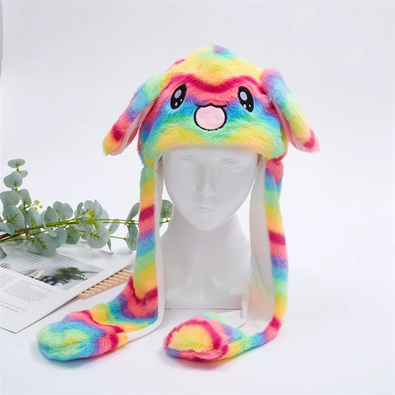 Unisex Hat with Moving Ears for Festive Occasions