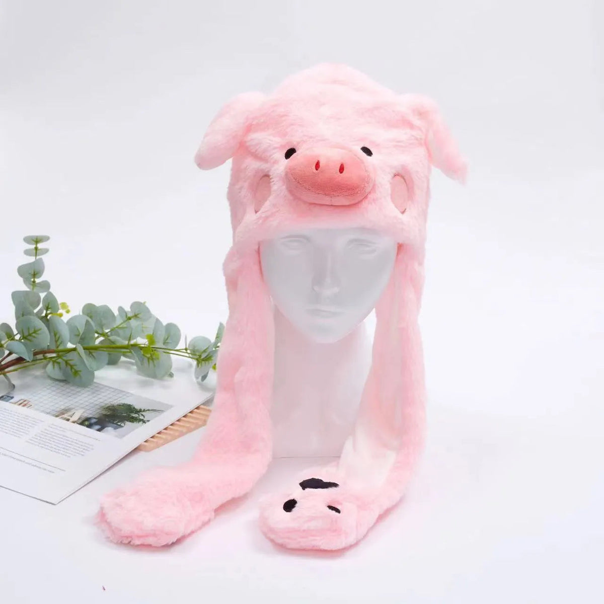 Unisex Hat with Moving Ears for Festive Occasions