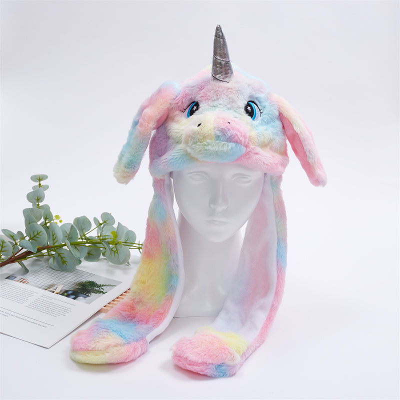 Unisex Hat with Moving Ears for Festive Occasions