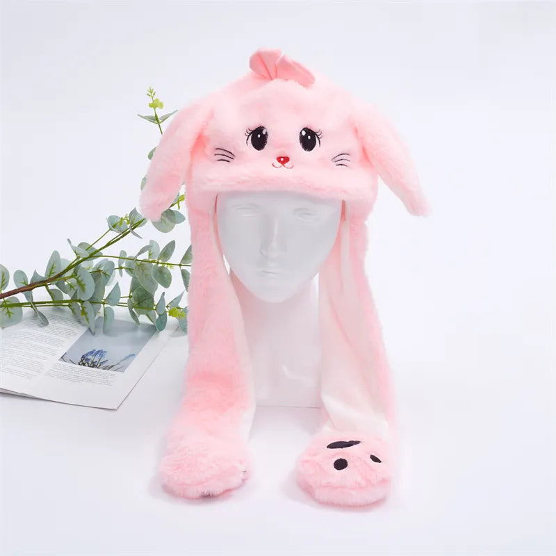 Unisex Hat with Moving Ears for Festive Occasions