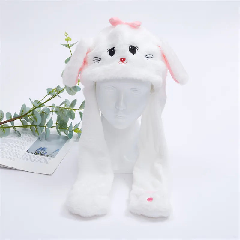 Unisex Hat with Moving Ears for Festive Occasions
