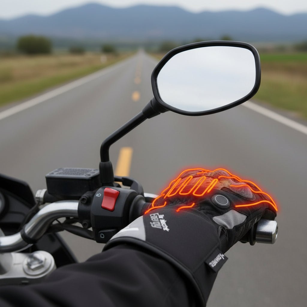 Unisex Heated Winter Gloves for Outdoor Activities