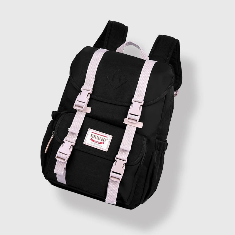 Unisex Lightweight Travel Backpack: Water-Resistant with Multiple Compartments