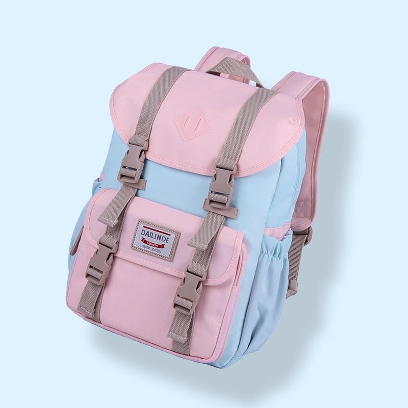 Unisex Lightweight Travel Backpack: Water-Resistant with Multiple Compartments