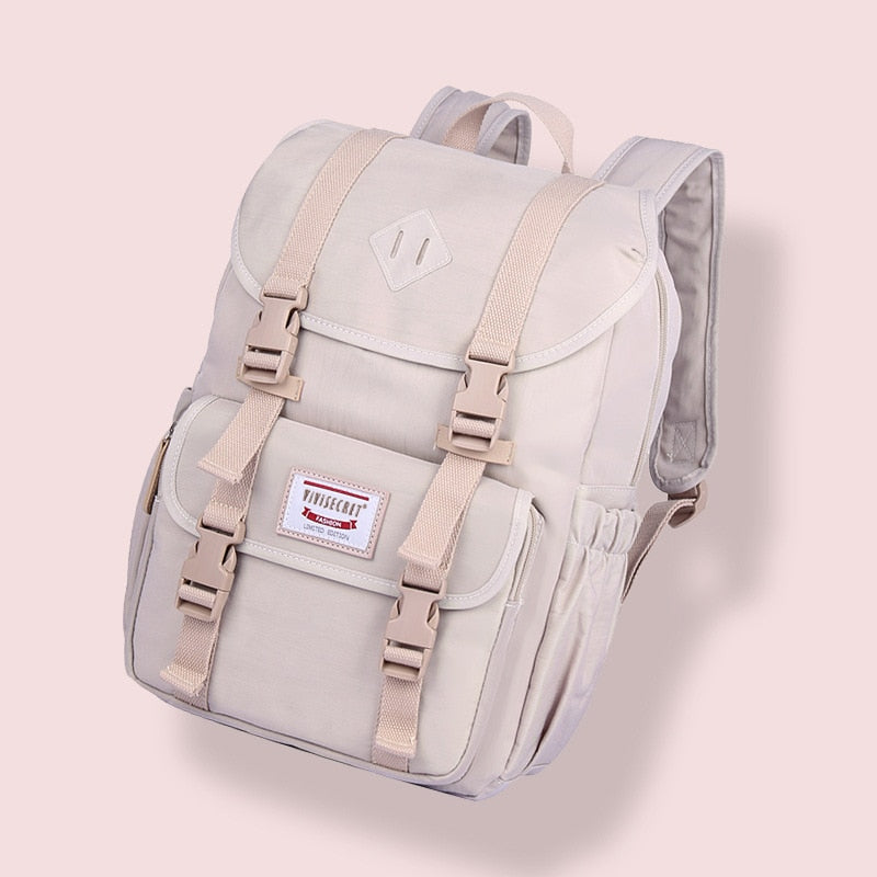 Unisex Lightweight Travel Backpack: Water-Resistant with Multiple Compartments