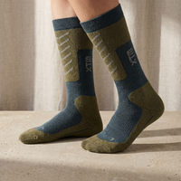 Unisex Merino Wool Snowboard Socks | Technical Winter Knee-High Socks with Zoned Cushioning