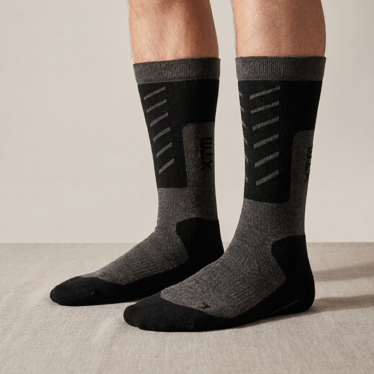 Unisex Merino Wool Snowboard Socks | Technical Winter Knee-High Socks with Zoned Cushioning
