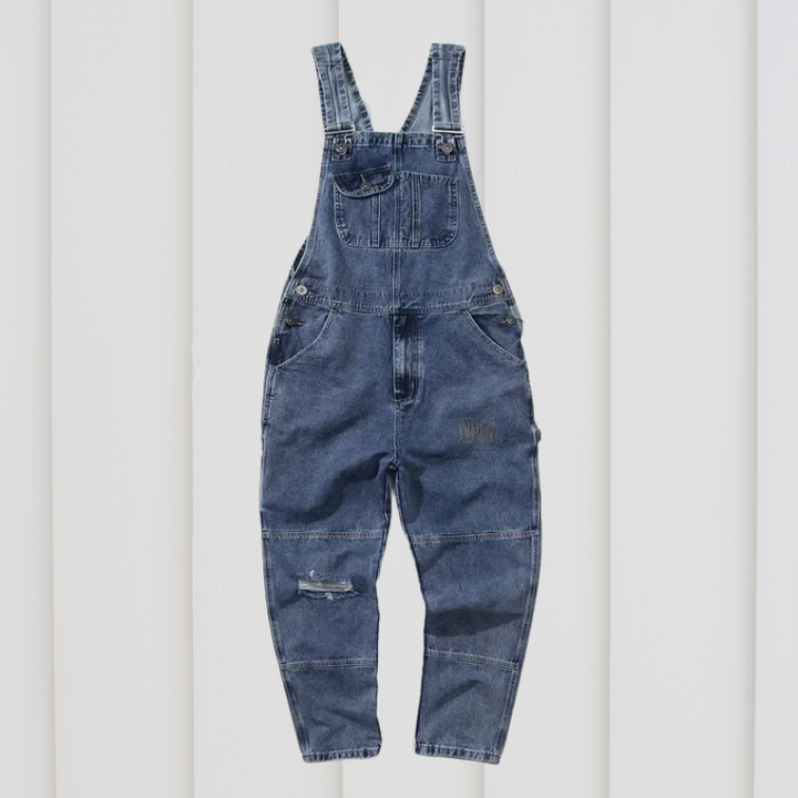 Unisex Overalls with Adjustable Straps for Work and Casual Wear