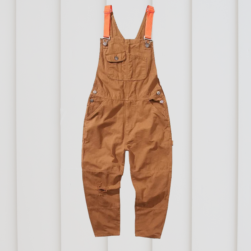 Unisex Overalls with Adjustable Straps for Work and Casual Wear