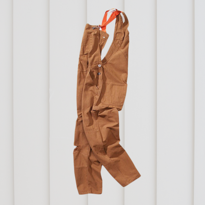 Unisex Overalls with Adjustable Straps for Work and Casual Wear