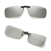 Unisex Polarized Clip-On Sunglasses for Enhanced Vision