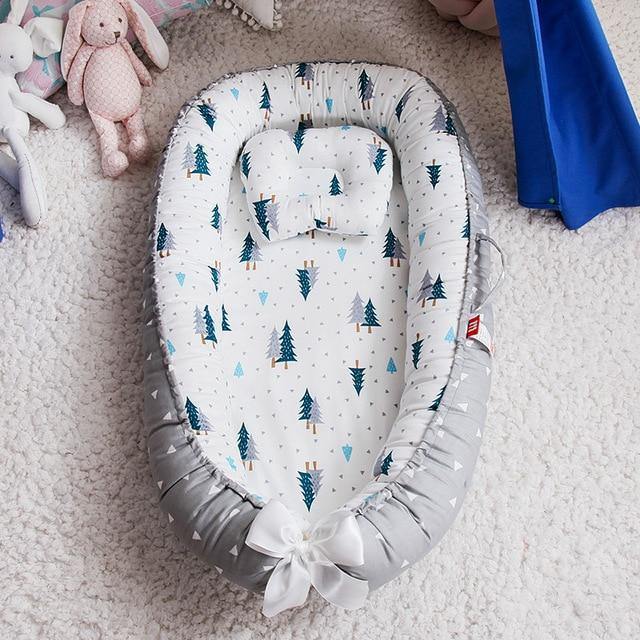 Unisex Portable Baby Lounger & Snuggle Nest