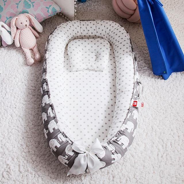 Unisex Portable Baby Lounger & Snuggle Nest