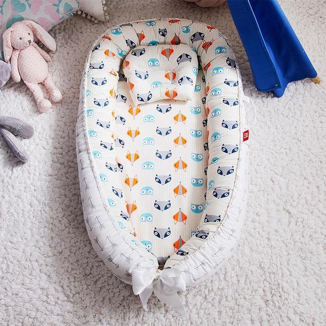 Unisex Portable Baby Lounger & Snuggle Nest