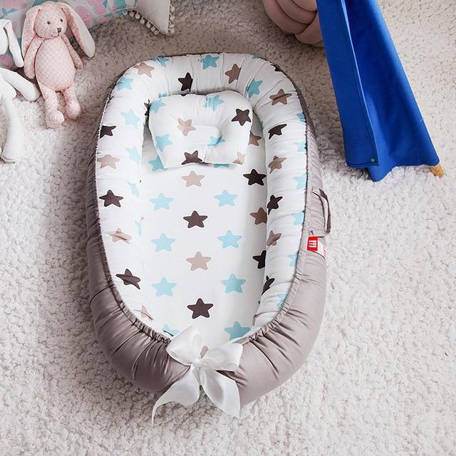 Unisex Portable Baby Lounger & Snuggle Nest