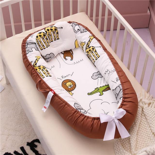 Unisex Portable Baby Lounger & Snuggle Nest