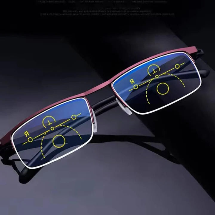 Unisex Progressive Smart Glasses | Blue Light & UV Protection