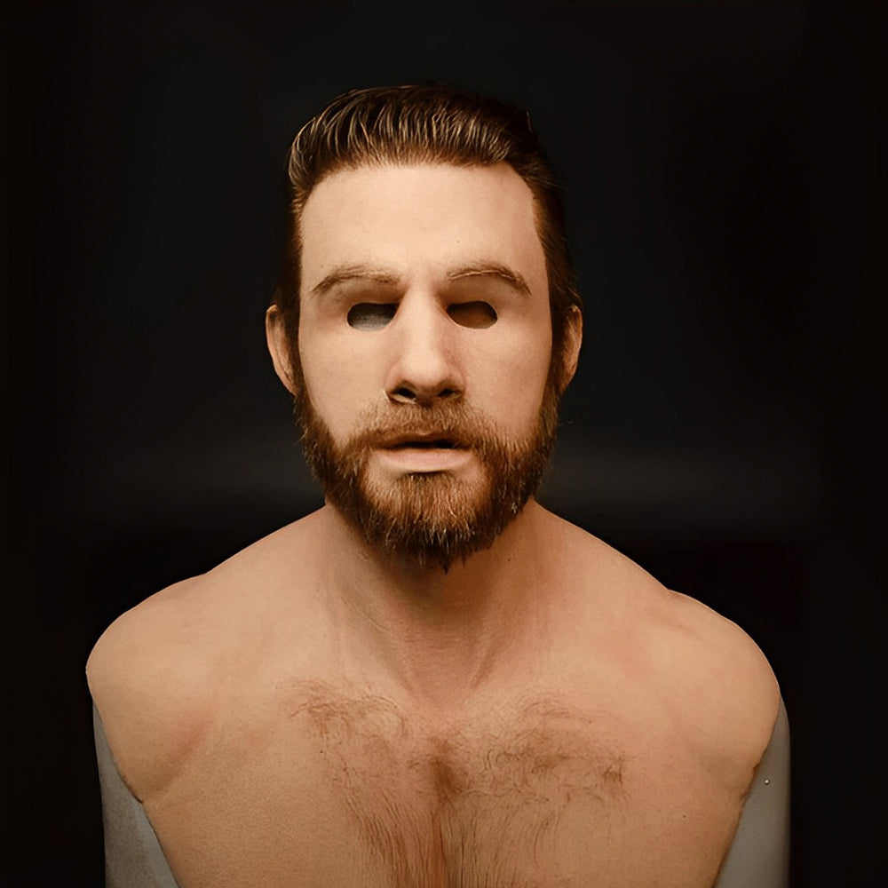 Unisex Realistic Face Mask for Cosplay & Halloween