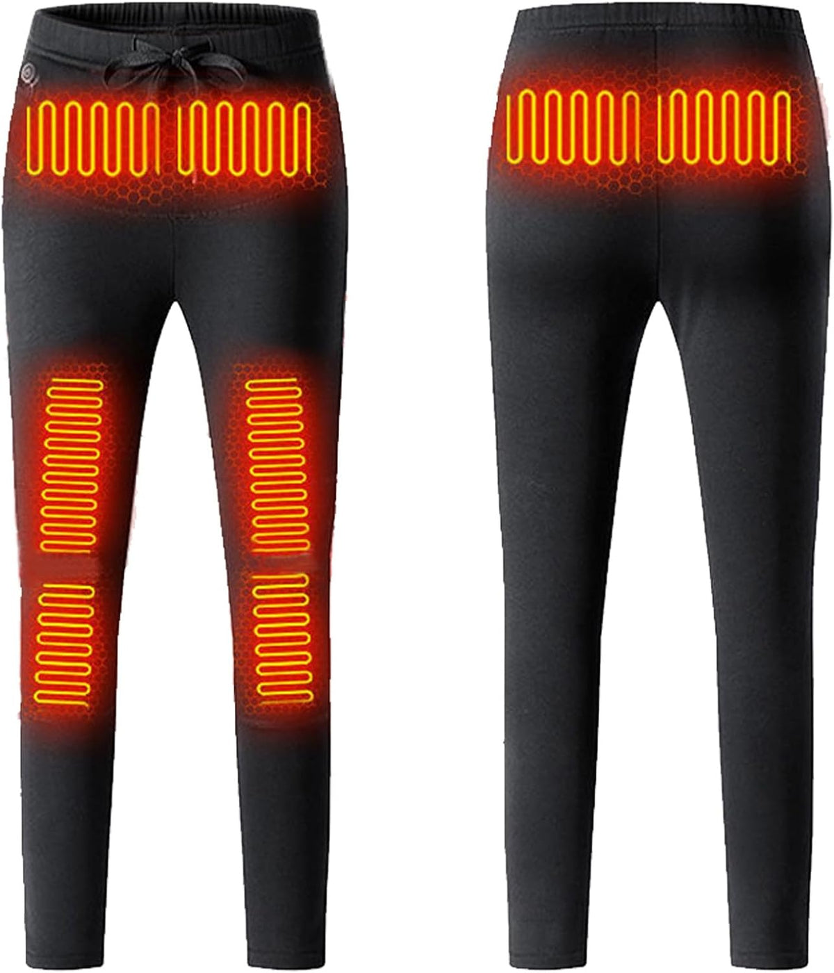 Unisex Rechargeable Heated Thermal Underwear Pants - Winter Base Layer