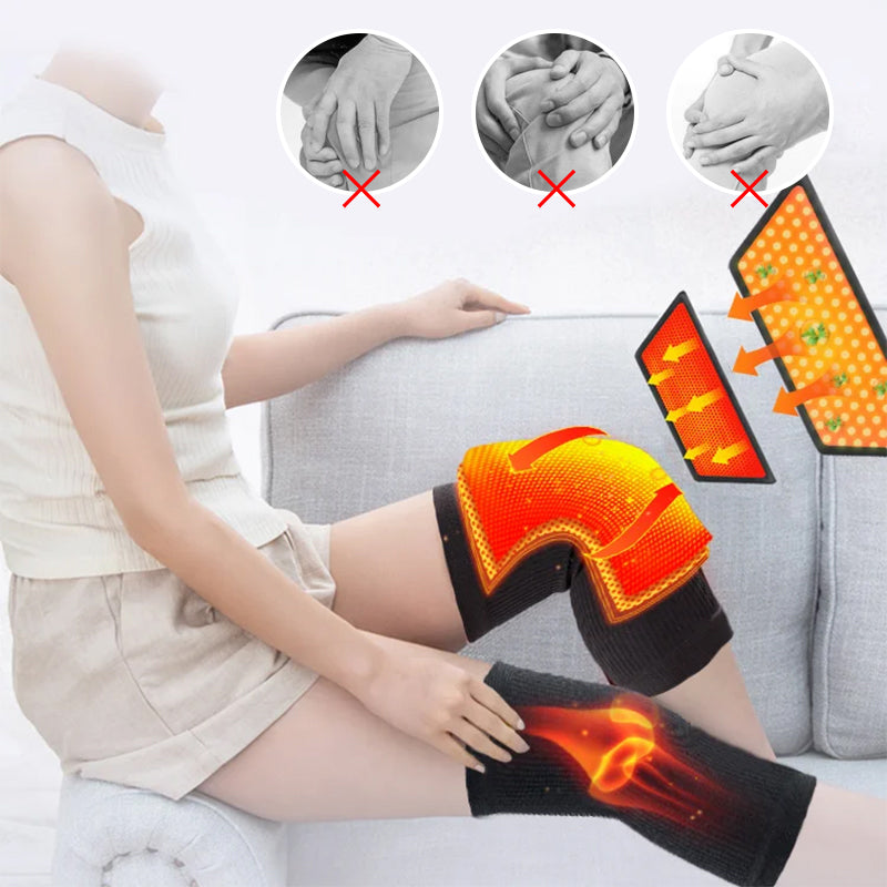 Unisex Thermal Cashmere Knee Warmers for Joint Support