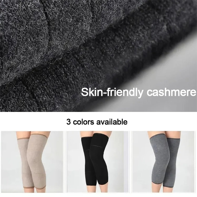 Unisex Thermal Cashmere Knee Warmers for Joint Support