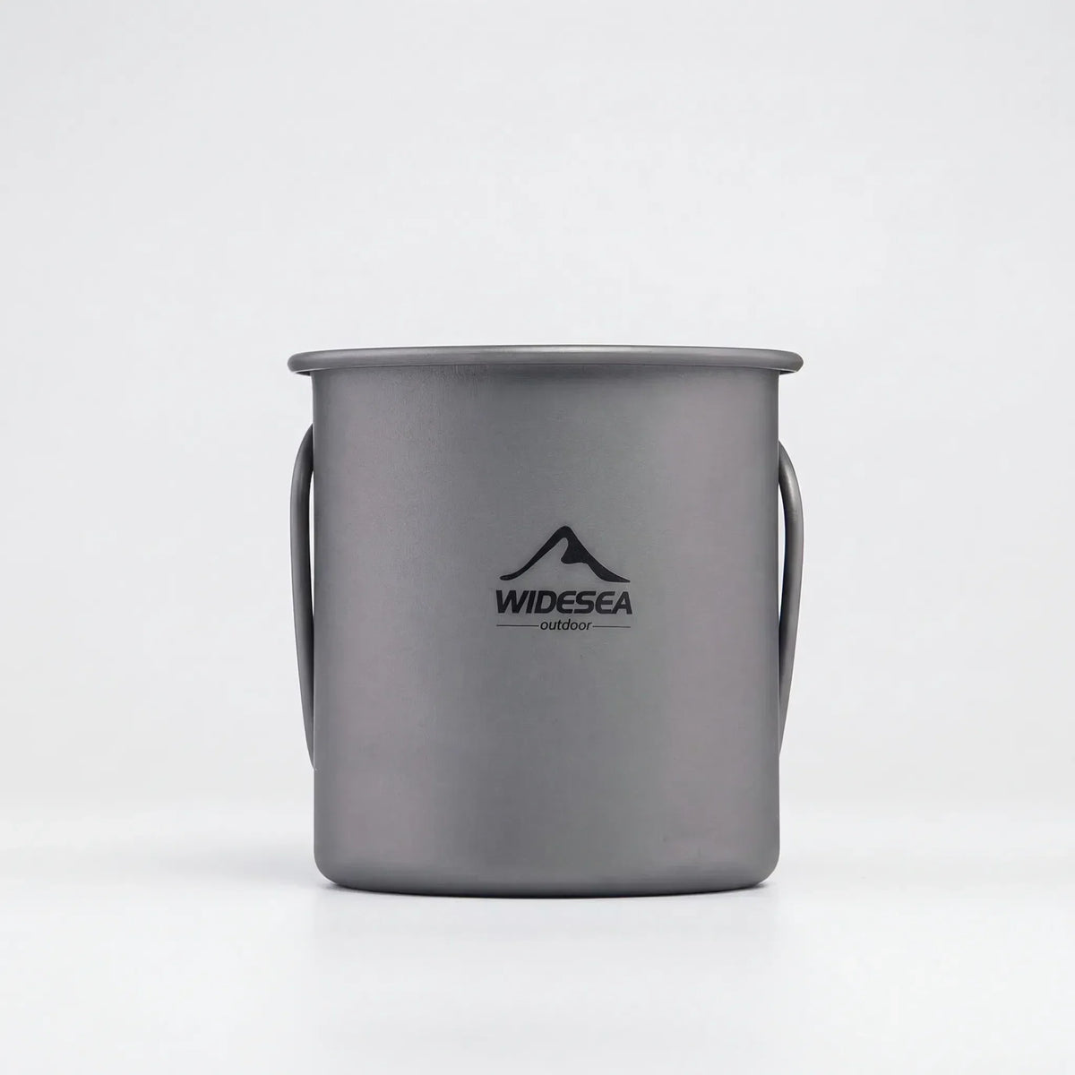 Unisex Titanium Camping Mug with Folding Handle