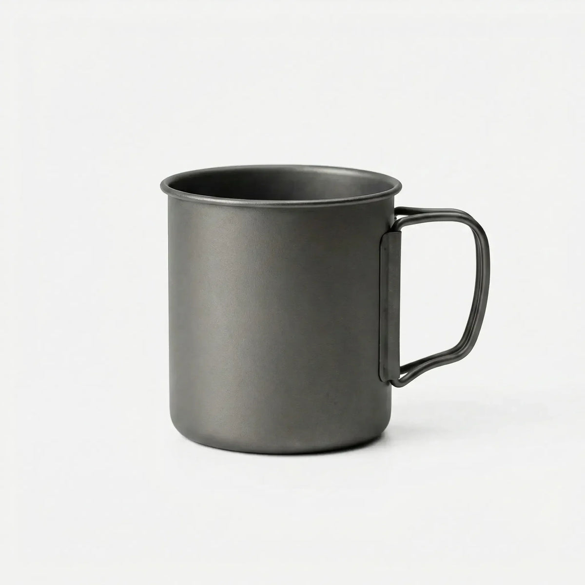 Unisex Titanium Camping Mug with Folding Handle