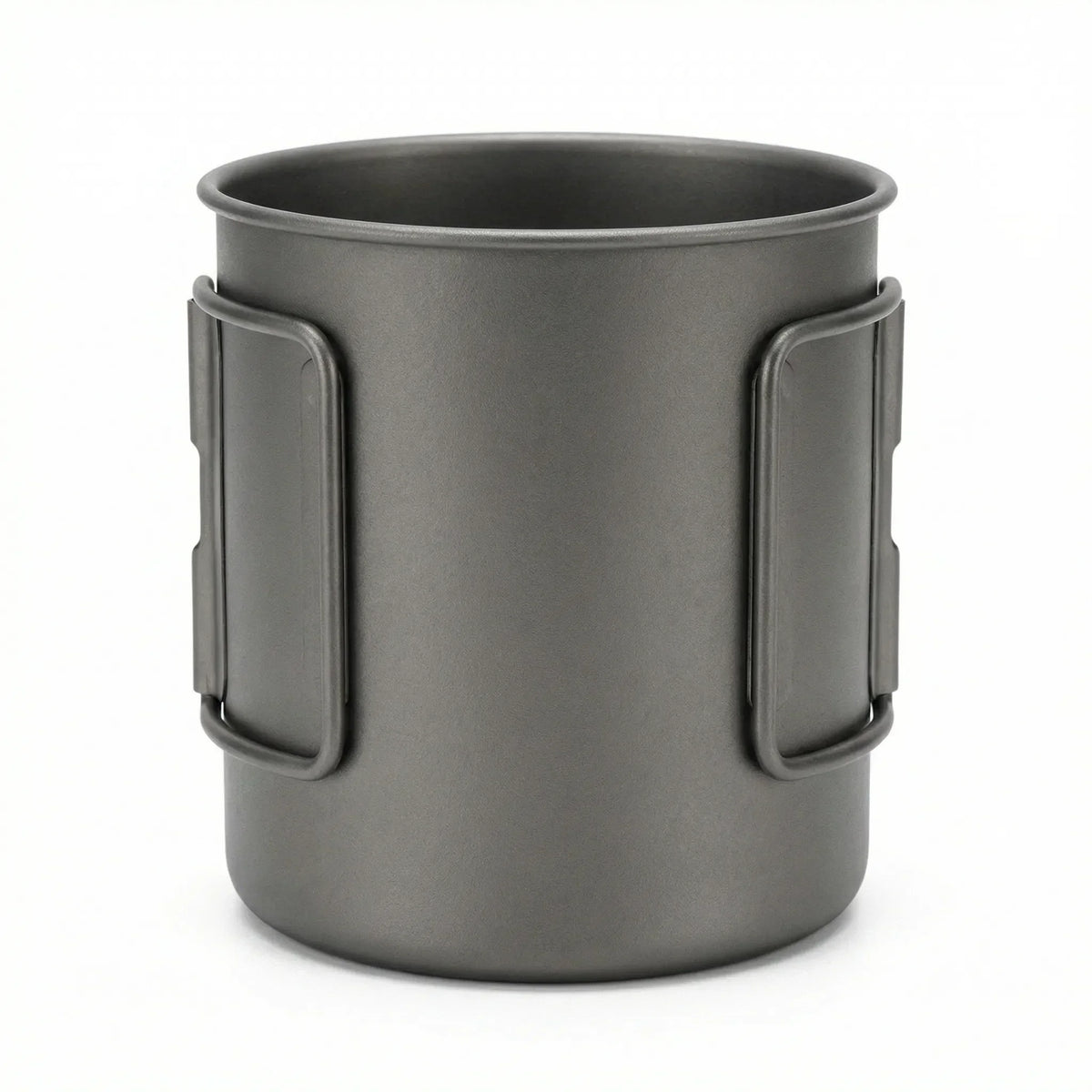 Unisex Titanium Camping Mug with Folding Handle