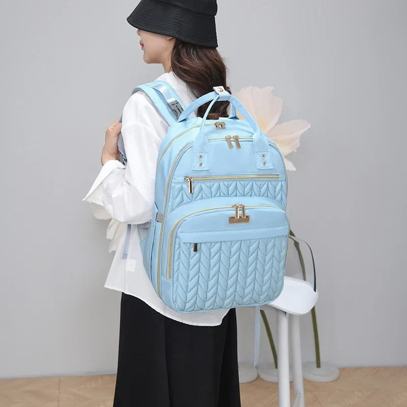 Unisex Waterproof Laptop Backpack with Multiple Compartments