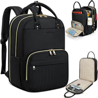 Unisex Waterproof Travel Laptop Backpack 15.6 Inch