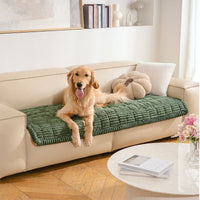 Universal Non-Slip Soft Flannel Pet Sofa Protector