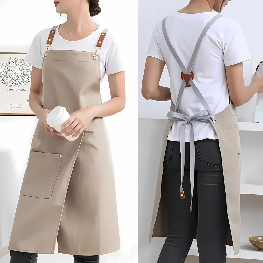 Universal Split Apron with Pockets