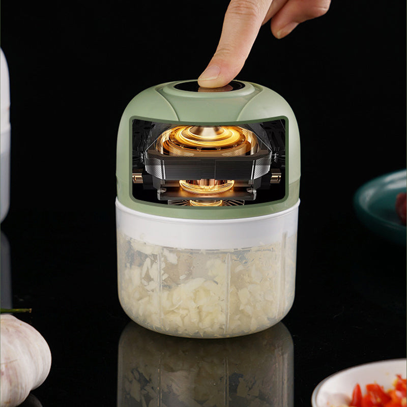 USB Rechargeable Electric Kitchen Garlic Chopper