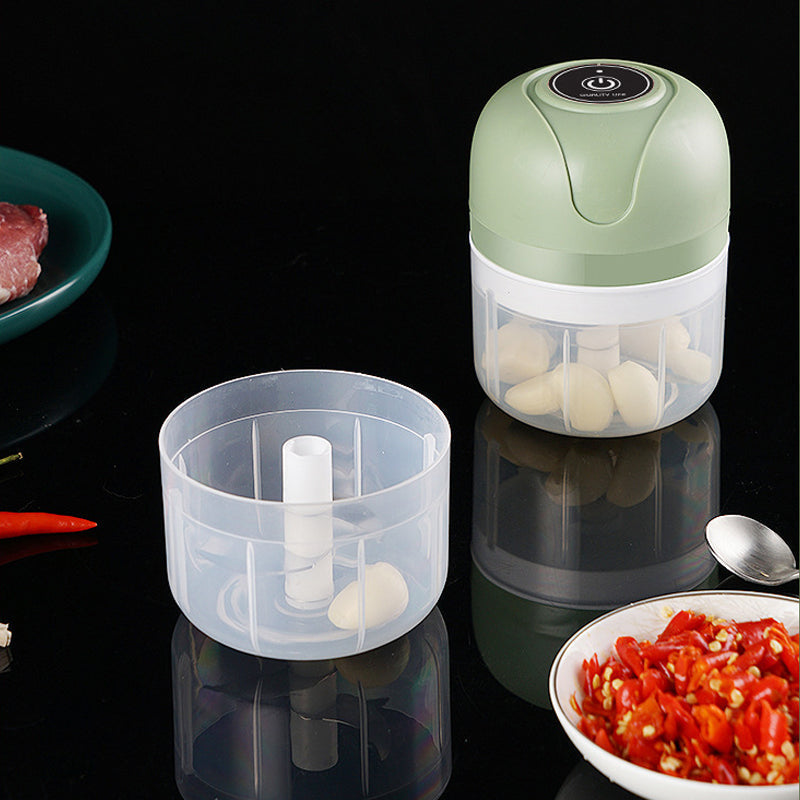 USB Rechargeable Electric Kitchen Garlic Chopper