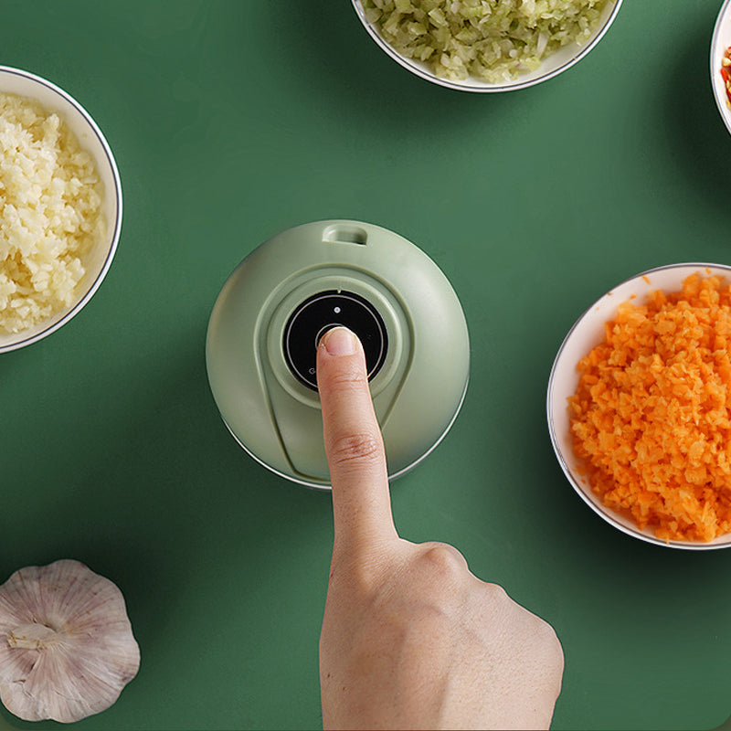 USB Rechargeable Electric Kitchen Garlic Chopper
