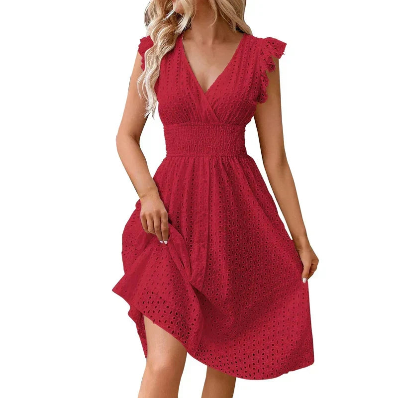 V-Neck Summer Dress