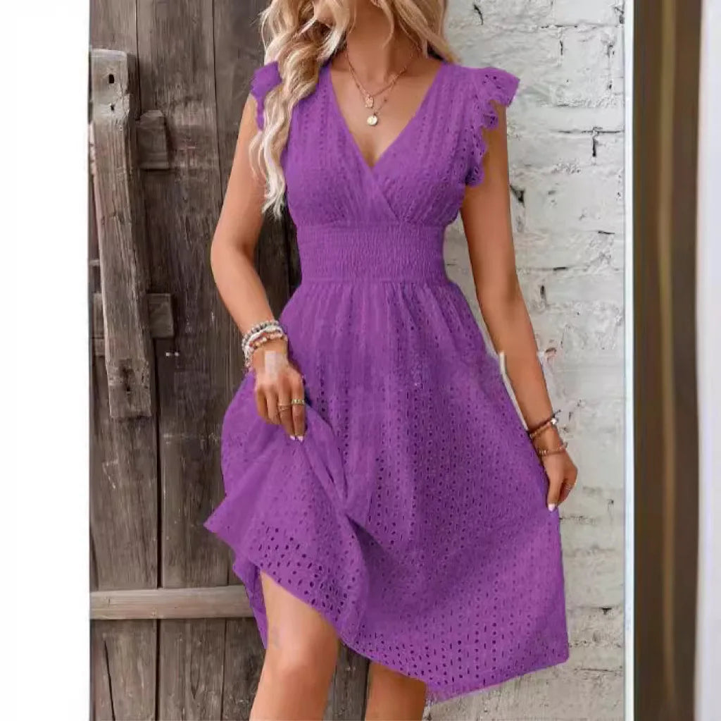 V-Neck Summer Dress