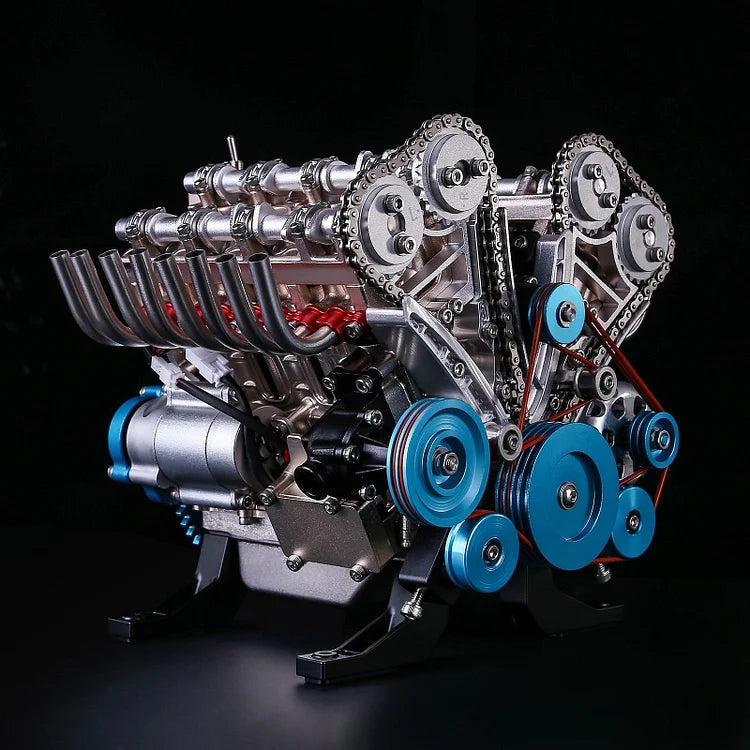 V8 Engine Block Ornament for Car Enthusiasts