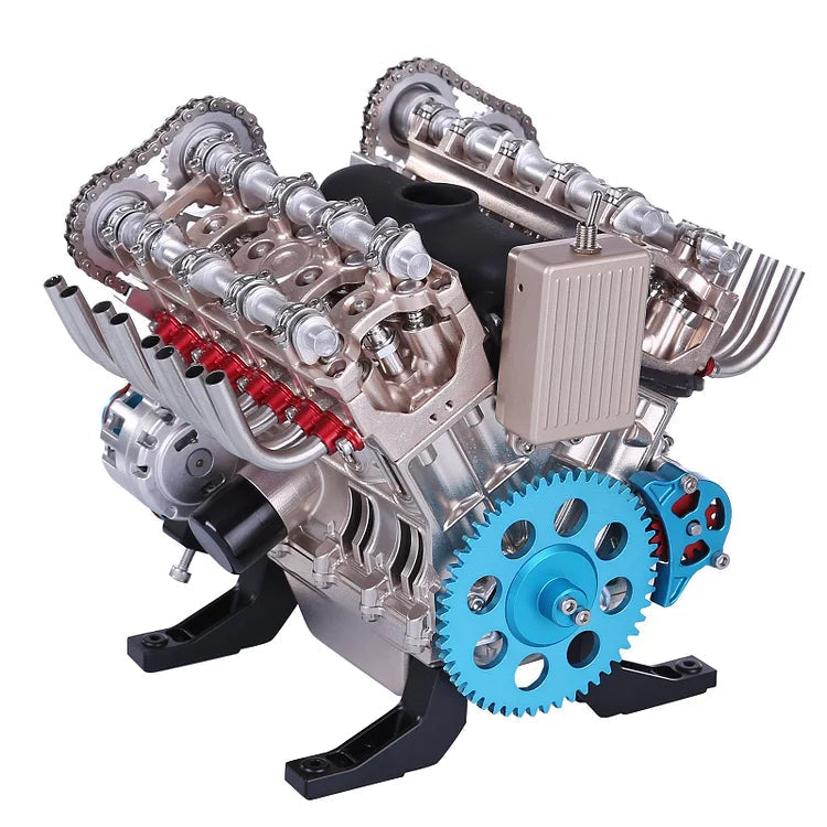 V8 Engine Block Ornament for Car Enthusiasts