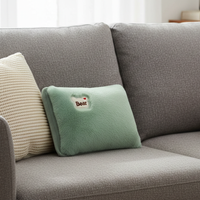 Velvet Heated Pillow
