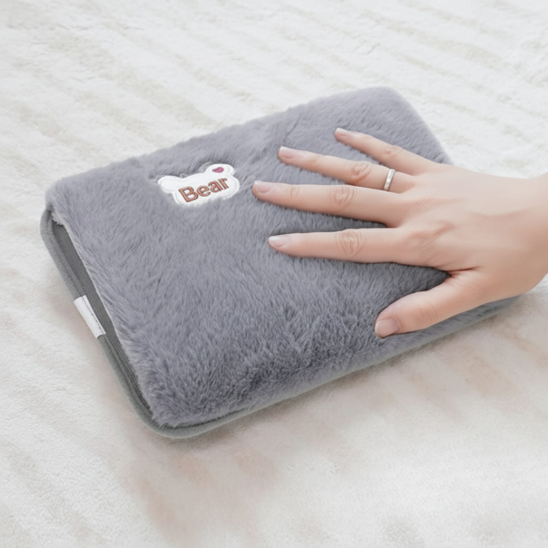 Velvet Heated Pillow