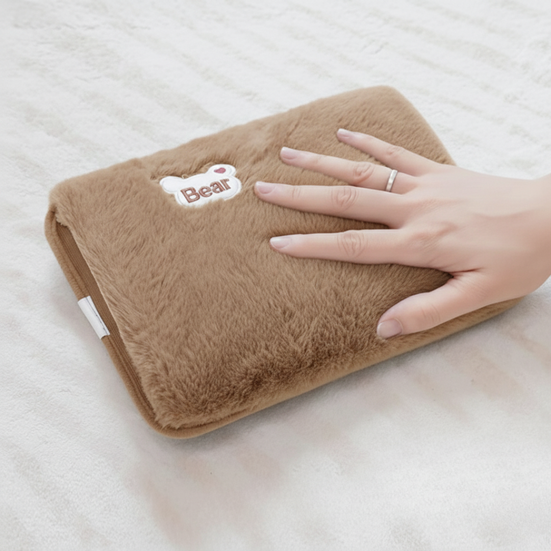 Velvet Heated Pillow
