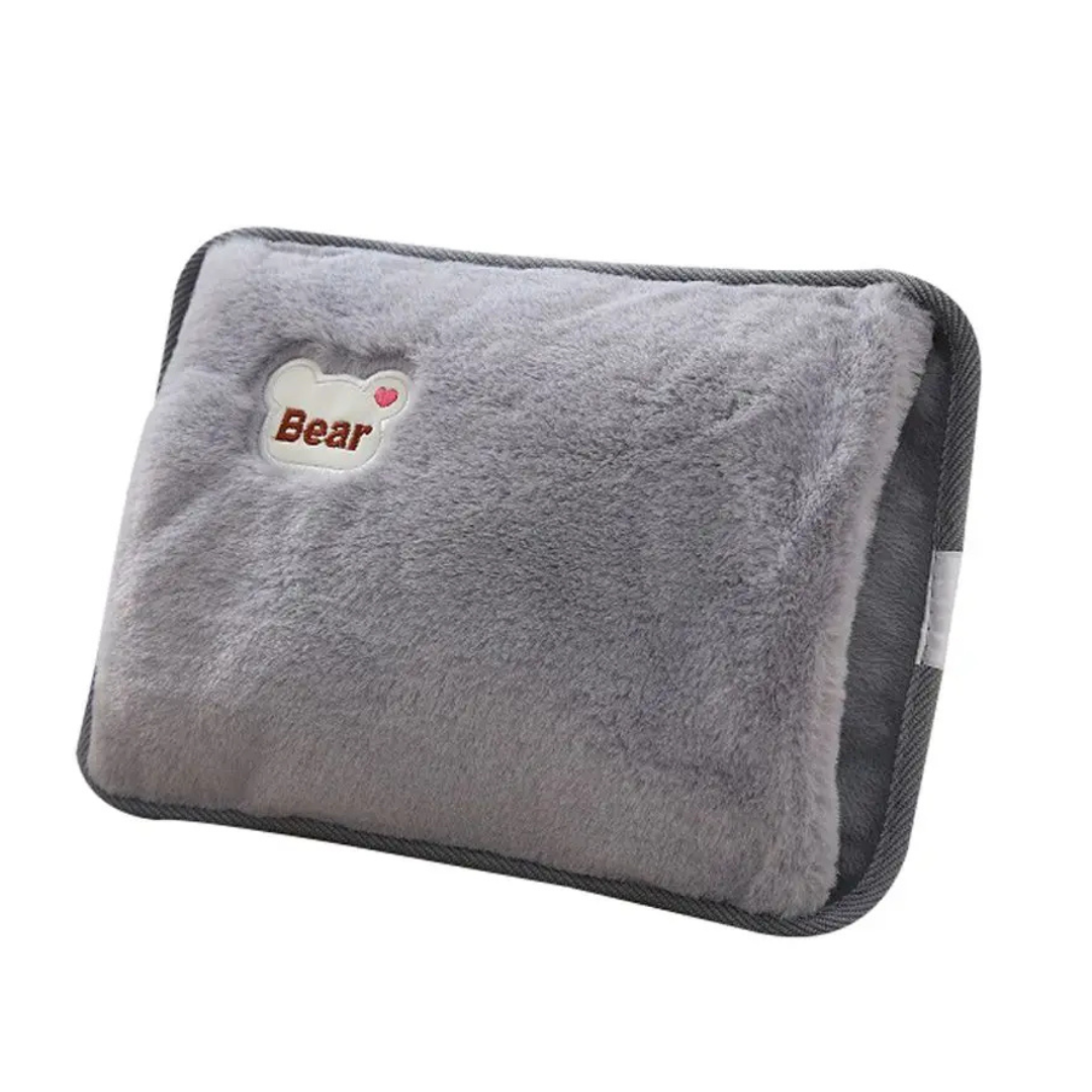 Velvet Heated Pillow