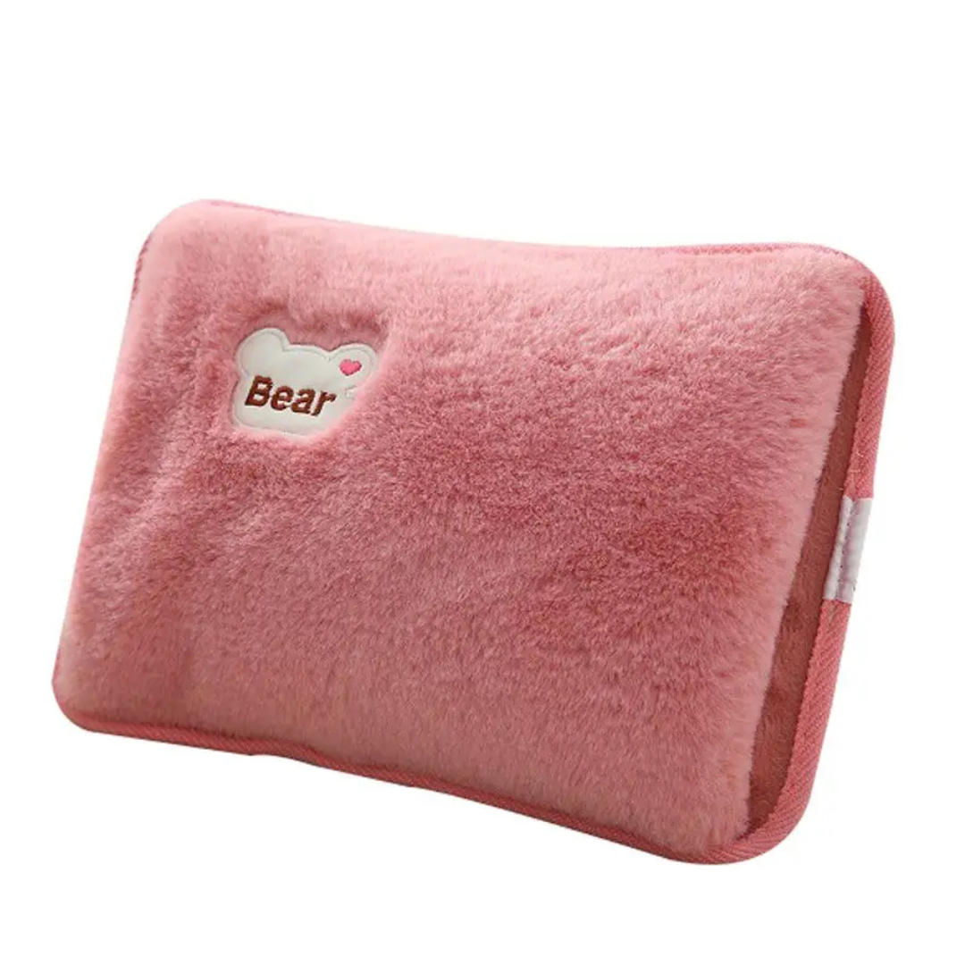 Velvet Heated Pillow