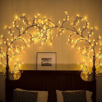 Vine-Shaped LED String Lights - Flexible Indoor and Outdoor Decorative Lighting
